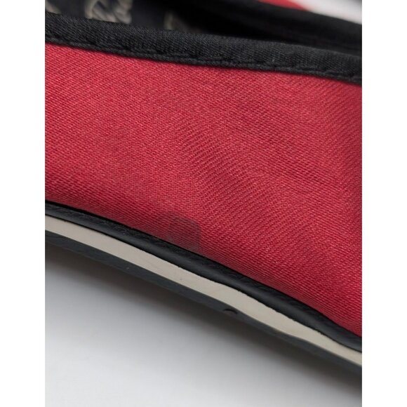 Converse All One Star Satin Red Ballet Flats Women’s Size 8 Chuck Taylor Shoes - Picture 5 of 8